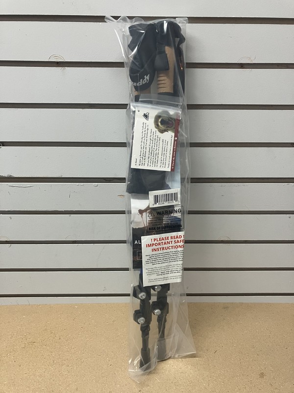 Trail Buddy Ultra-Strong Aluminum & Cork Trekking Poles Blue & Black New In Pack