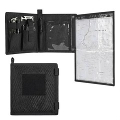 Map Case, Military Map Protector, Water-Resistant Map Pouch Holder for Black