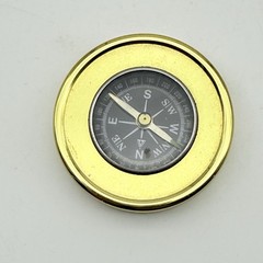 Vintage Pocket Compass Made In Taiwan