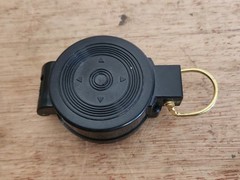 Engineer Lensatic Directional Compass Tested Works Plastic Taiwan C.C. Camping