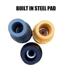 Rubber Crutch Cane Bottom Pad Walking Hiking Ferrule Foot Cover