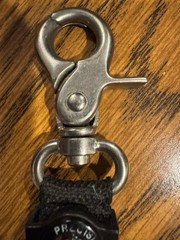 TOMAX Clip-On Compass North Jersey 1895 Japan Mvt w/ Tachymeter & Mini Strap