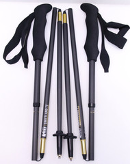 REI Co-op-Swiftland TT Carbon Folding Trekking Poles Oxidized Yellow Size: 125CM