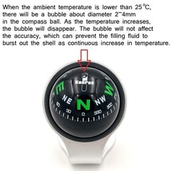 Automotive Compass Ball for Car or Boat V40