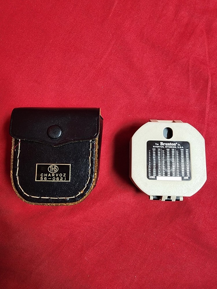 Brunton Compro Pocket Transit Tan with Leather Case