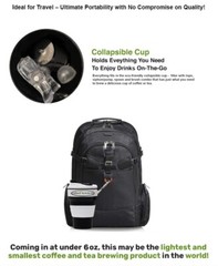 Coffee & Tea to Go Go – Dual Purpose: Home & Portable Brewing Kit