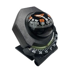 Car Compass, Car Dashboard Compass Ball with Slope Meter, Adjustable Night