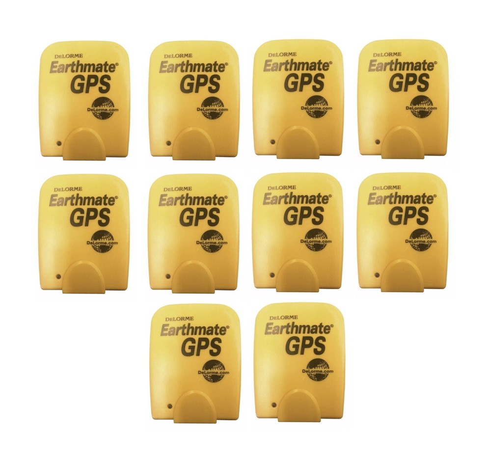 NEW! ~ Lot of 10x DeLORME 9538 Earthmate USB GPS v1.0 Sirf – NO CABLE