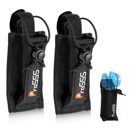 Ultra-Compact Nylon Holder for.4oz Air Horns(NOT Include Air Horn)，Bear/Dog 1