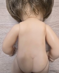 Play doll vinyl doll Götz 40 cm drinking and wet function collector Vintage