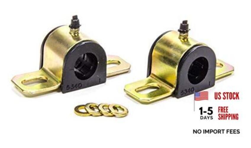 9.5161G 1″ Greasable Sway Bar Set – Black – 1″