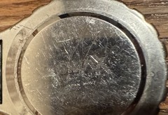 TOMAX Clip-On Compass North Jersey 1895 Japan Mvt w/ Tachymeter & Mini Strap