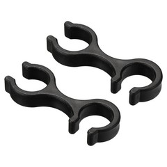 2Pcs Trekking Pole Clips Walk Stick Accessories Double Rod Buckle Connector