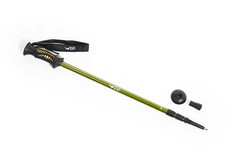 DD Aluminum Adjustable Trekking Hiking Poles (2x) Olive Green