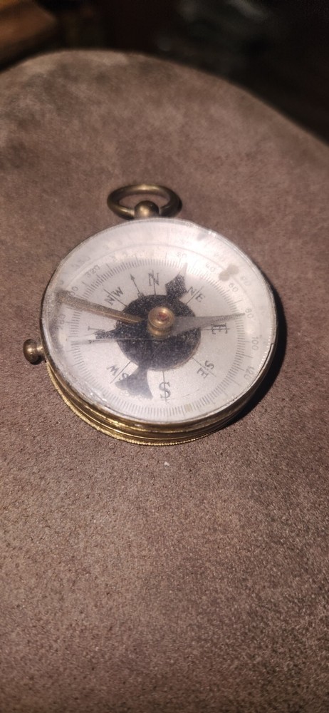 Vintage – COMPASS – Francis Barker Indian- Germany – 2″