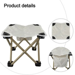 Comfortable Oxford Cloth Portable Chair with Quick Assembly for Every Occasion