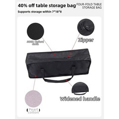 For Camping Gear Storage Bag Large Capacity Oxford Fabric for Outdoor Use