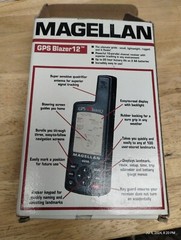 Magellan GPS Blazer 12 Satellite Navigator Pocket Size GPS Hiking Hunting Tested