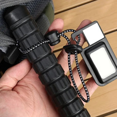 1/5Pcs Backpack Walking Stick Holder Trekking Hiking Pole Fixing Tie Cord Rope O