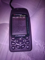 Lowrance FINDER Pro GPS WAAS +Receiver Finder