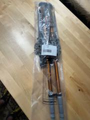 Mountainsmith Pyrite 7075 Trekking Hiking Poles AMBER ORANGE STYLE 90465