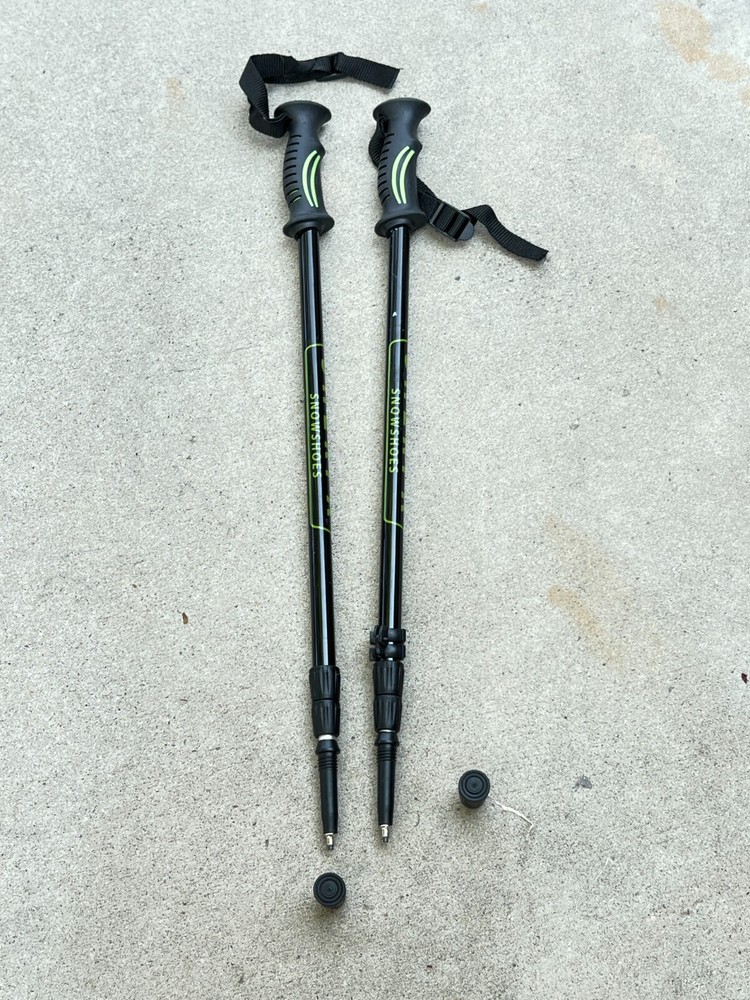 Set of Sherpa Snowshoe Twistlock Trekking Poles 110-135CM.. 6A