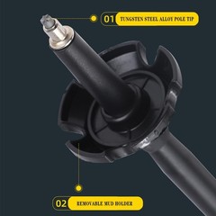 FireHiking Walking Trekking Poles Ultralight 7075 Aluminum Foldable Hiking Poles