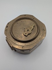 Stanley London Brass Prismatic Compass Clinometer Sine Table Survey