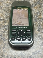 Lowrance iFinder Explorer Waterproof Handheld GPS Tested And Working
