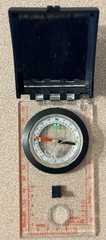 VTG Eddie Bauer Mirror Sighting Compass – Liquid Filled Orienteering Tool – VGUC
