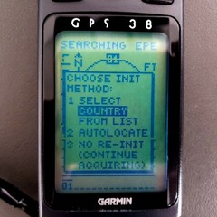 Garmin GPS 38 Handheld Hiking Geocaching Personal Navigation Device Tested READ