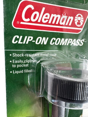 NEW OLD STOCK Coleman Clip On Compass