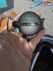 Vintage Engineer Compass Pocket Directional Military Hiking Camping.
