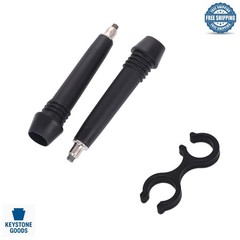 Rubber Trekking Pole Tips Set for All Terrains – 2 Pack