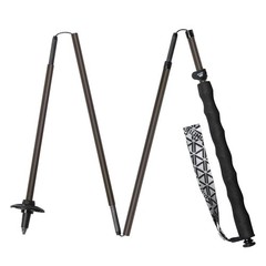 AONIJIE E4220 2PCS Carbon Fiber Trekking Poles Foldable Hiking Running