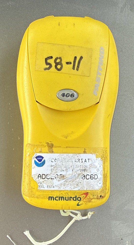 Mcmurdo Fastfind Plus PLB GPS 406 GPS Personal Location Beacon Fishing Hiking
