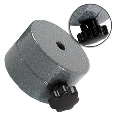 Gray Iron Counterweight for Harmonic Equatorial Mount 12 mm Rod 74x74x45 mm