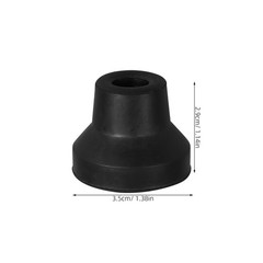 8Pcs Reusable Rubber Replacement Cane Tips Non Slip Quad Walking Stick Caps