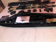 PAIR (x 2)! Cascade Mountain Tech Trekking Poles -Carbon Fiber Walking- NEW!!