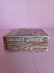Engineers Lensatic Directional Compass by World Famous No 114 w/ Box