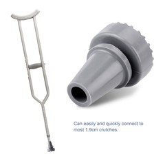 2 Pieces Walking Cane Rubber Tips Heavy Duty Crutch Crutches Accessories Feet