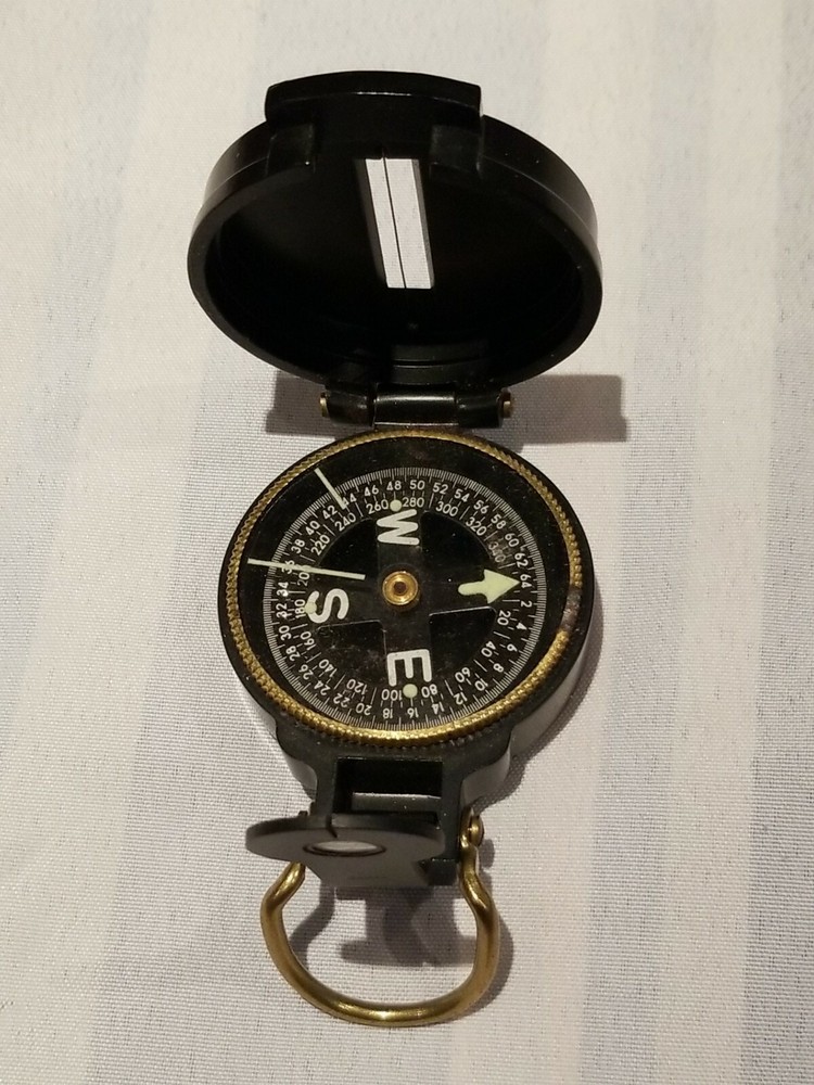 Vintage Engineers Directional Compass 12BX Free Shipping