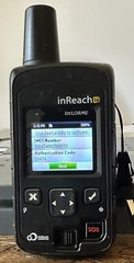 DeLorme inReach SE Satellite Communicator Model INRCH20 Handheld GPS Transmitter