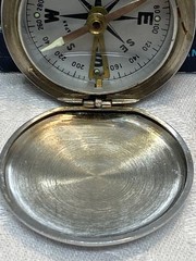 Vintage Silva Huntsman Compass & Sun Watch -Original Plastic Case & Instructions