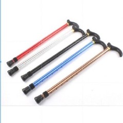 1Pcs Outdoor Climbing Stick Hiking T-shape Handle Light Walking Crutch Cane