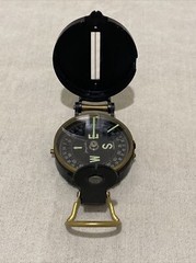 Vintage Johnny Walker Japan Brass Pocket Compass