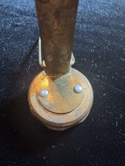Vintage West German Pin-On Belt Field Compass