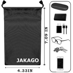 2 Pack Cell Phone Storage Bag Soft Microfiber Glasses Sleeve Pouch Waterproof