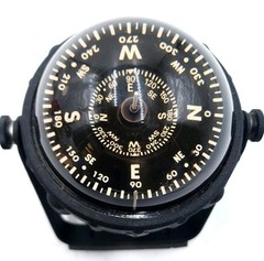 YCM Marine Navigation Compass Black 045 Japan w/ Mounting Bracket