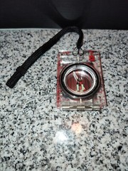 Original Military Field Compass w/Mirror & Strap Vintage Swiss Army DS40 Compass